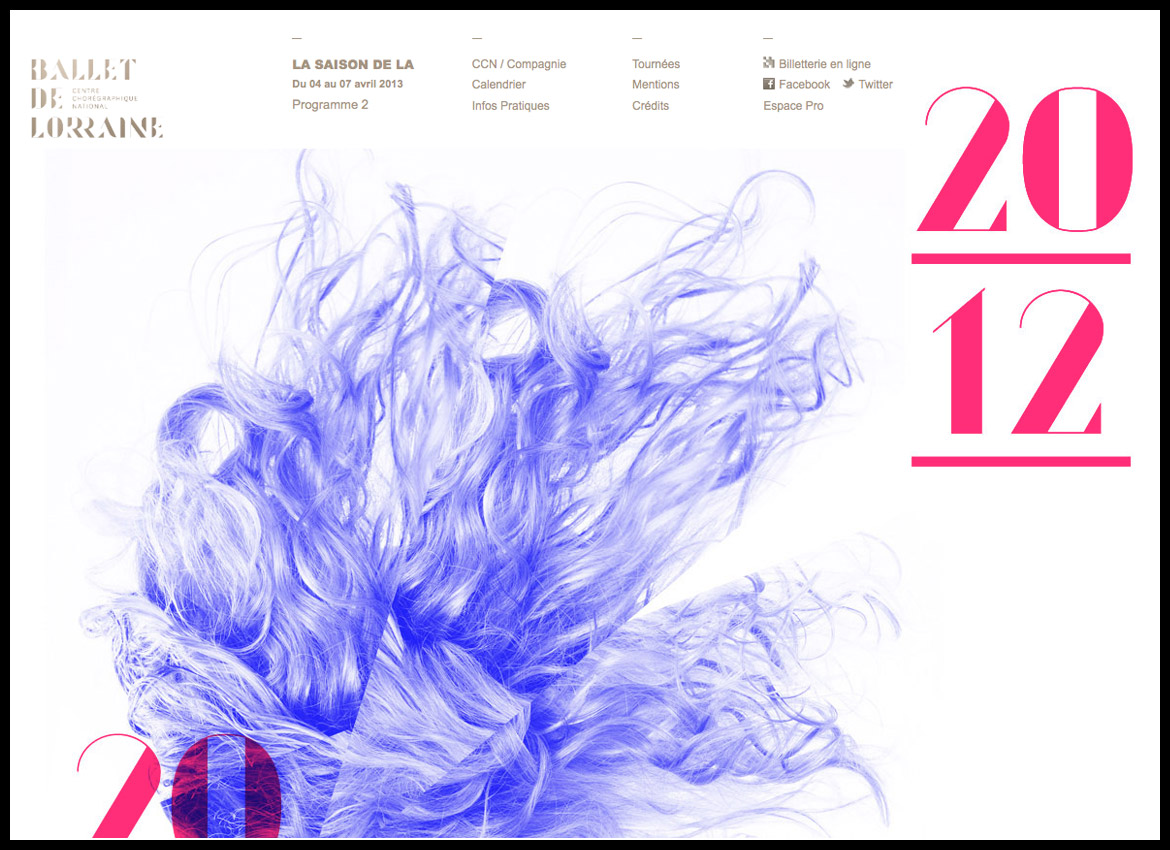 CCN Ballet de Lorraine - Website - Les Graphiquants